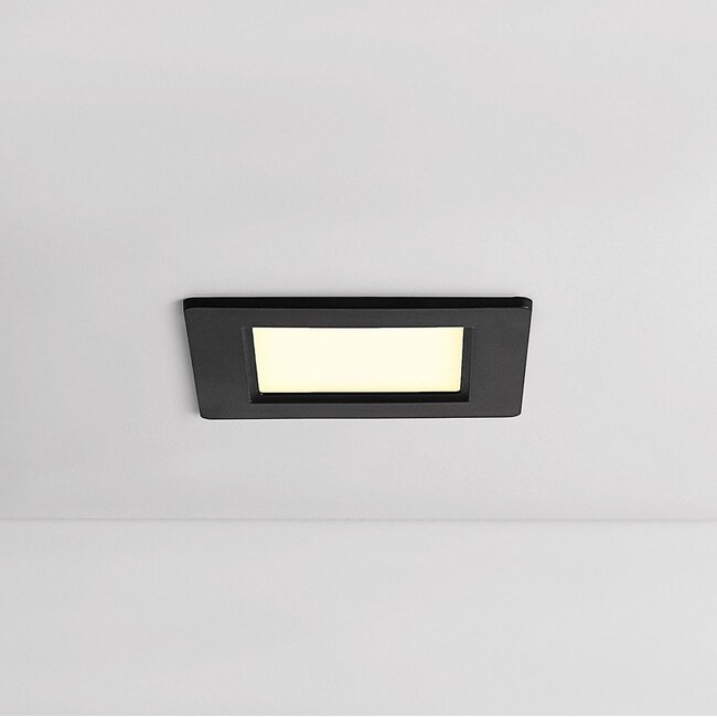 6W square downlight with adjustable colour temperature - 120 x 120 mm