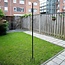 Metal posts for festoon lighting cables and string lights - set of 2