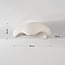 Wabi-Sabi ceiling light Ishi with stone effect 60 cm - white