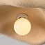 Ceiling light Ishi with stone effect - sand beige