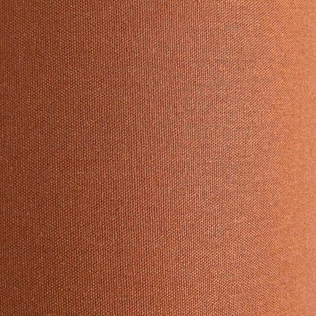 Fabric wall lamp Tova in brown