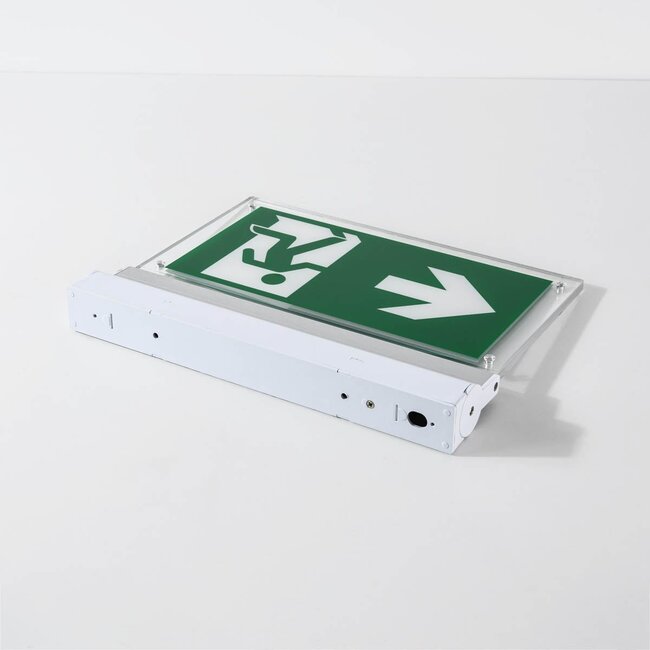 Surface-mounted emergency lighting on swivel OTG-FF