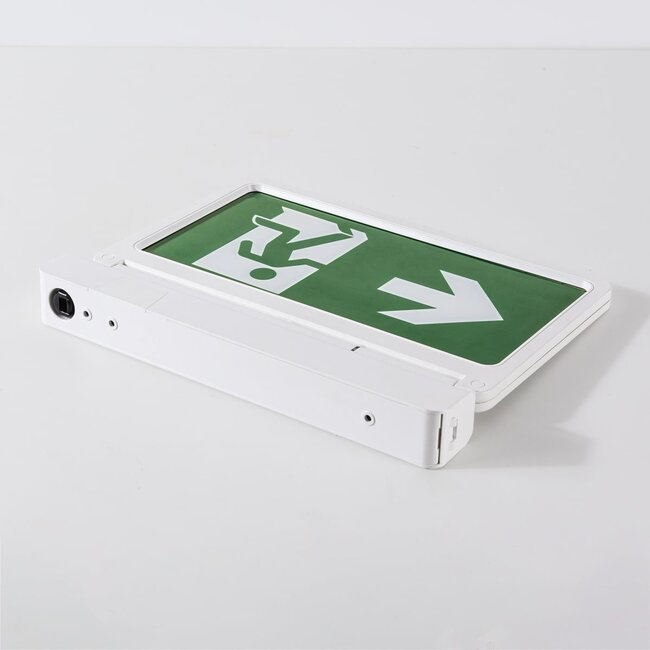 Adjustable emergency lighting with four pictograms - LX003