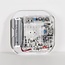 Surface-mounted square emergency lighting spotlight - LX008