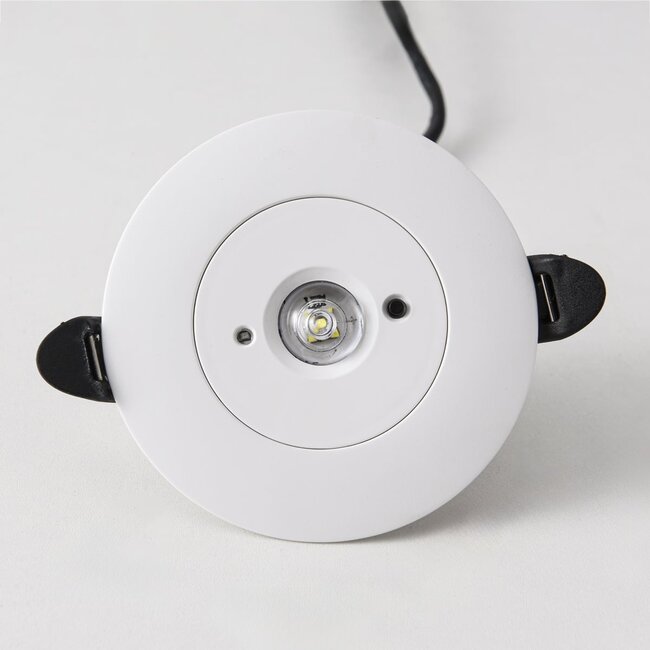 Round recessed spotlight with interchangeable lens - LX009