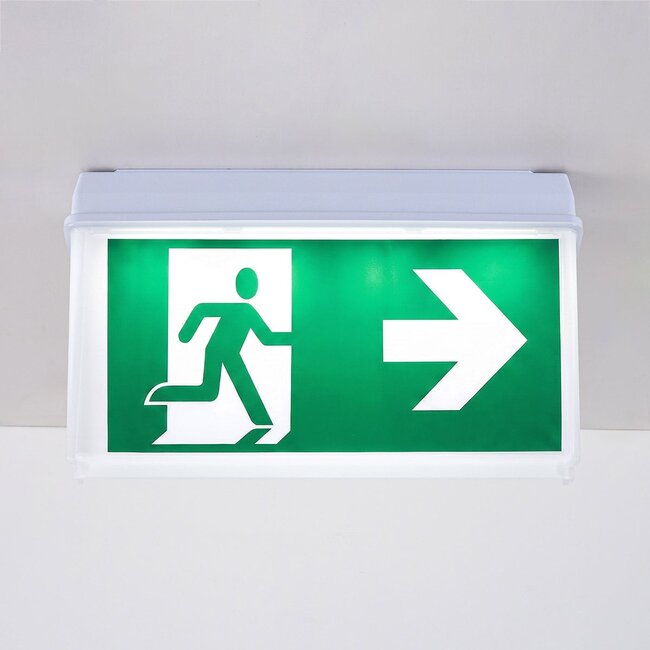 Double-sided surface-mounted emergency lighting - LX005