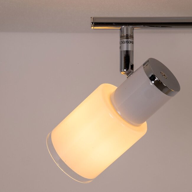 Modern ceiling spotlight silver, 3 lights - Kali (E14 socket)