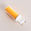Dimmable G9 LED spotlight, clear glass, 2700K, 2.2W