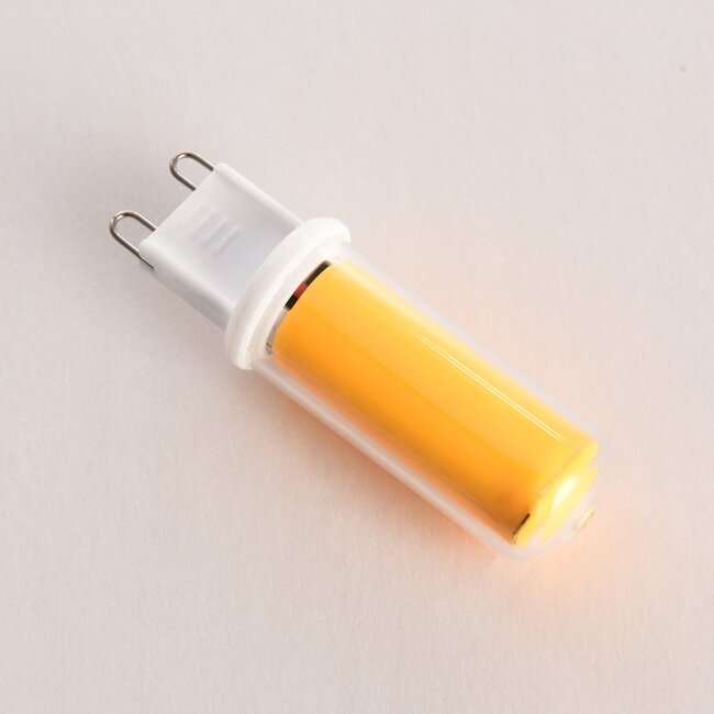 Dimmable G9 LED spotlight, clear glass, 2700K, 2.2W