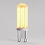 Dimmable G9 LED spotlight, opal white glass, 2700K, 2.2W