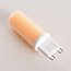 Dimmable G9 LED spotlight, opal white glass, 2700K, 2.2W
