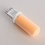 Dimmable G9 LED spotlight, opal white glass, 2700K, 2.2W
