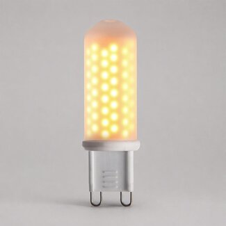 Dimmable G9 LED spotlight, 2.2W, 2000K, frosted glass