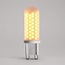 Dimmable G9 LED spotlight, 2.2W, 2000K, frosted glass