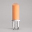 Dimmable G9 LED spotlight, 2.2W, 2000K, frosted glass