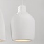 Modern Wabi-Sabi pendant lamp with stone effect White, 3-light - Iki
