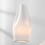 Modern white pendant lamp in Wabi-Sabi style, 3-light - Kaze
