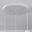 3-light pendant lamp in White, Wabi-Sabi style - Mizu
