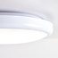 Ceiling light incl. emergency unit with CCT switch 3000K/4000K/6500K