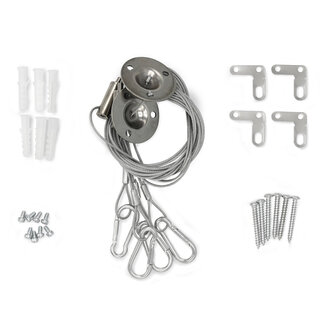 LED panel mounting kit