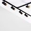 Modern 1.5 metre single-phase track lighting system with Jazz spotlights - ceiling lights
