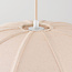 Pendant light Lotta with fabric shade - off-white