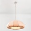 Pendant light Lotta with fabric shade - off-white