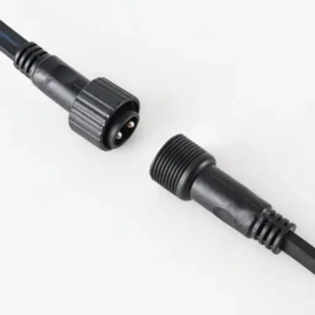 Extension lead for extendable festoon belts (new connector)