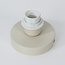 Ceiling light Tango with layered fabric shade