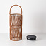 Solar table lamp Rikus with handle - dimmable