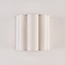 Wall light Masja with pleated linen shade