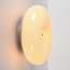 Wall light Rosalie with beige glass