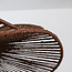 Janah pendant light with hand-woven paper shades – brown