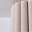 ceiling light Celie - pleated linen shade in beige