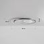 Ceiling lamp Eclipse 3-step dimmable LED in white and grey