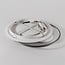 Ceiling lamp Eclipse 3-step dimmable LED in white and grey