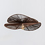 Janah pendant light with hand-woven paper shades - white cable and ceiling plate
