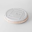 3-step dimmable LED ceiling light Corinda with marble effect - white