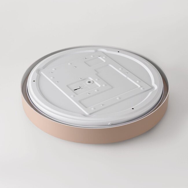 3-step dimmable LED ceiling light Sarinda with marble effect - taupe