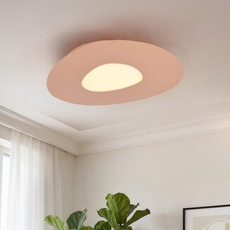 ceiling light Felora - warm beige with organic shape