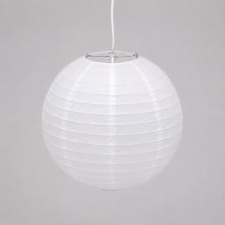 White nylon outdoor lantern