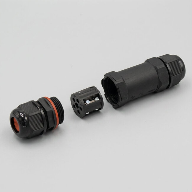 Water-resistant connector for festoon cables