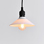 Shade for festoon bulbs in white
