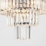 4-light ceiling lamp Cristel with clear glass crystals
