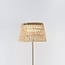 Solar floor lamp Ciara with 3-step dimmable LED - beige