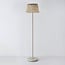 Solar floor lamp Ciara with 3-step dimmable LED - beige