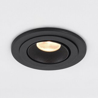 Recessed spotlight Adam 4W with dim-to-warm function UGR<15