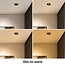 Recessed spotlight Adam 4W with dim-to-warm function UGR<15