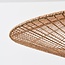 pendant light Orana - double hand-woven shade in natural