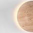 Jawie travertine wall light with integrated LED - beige